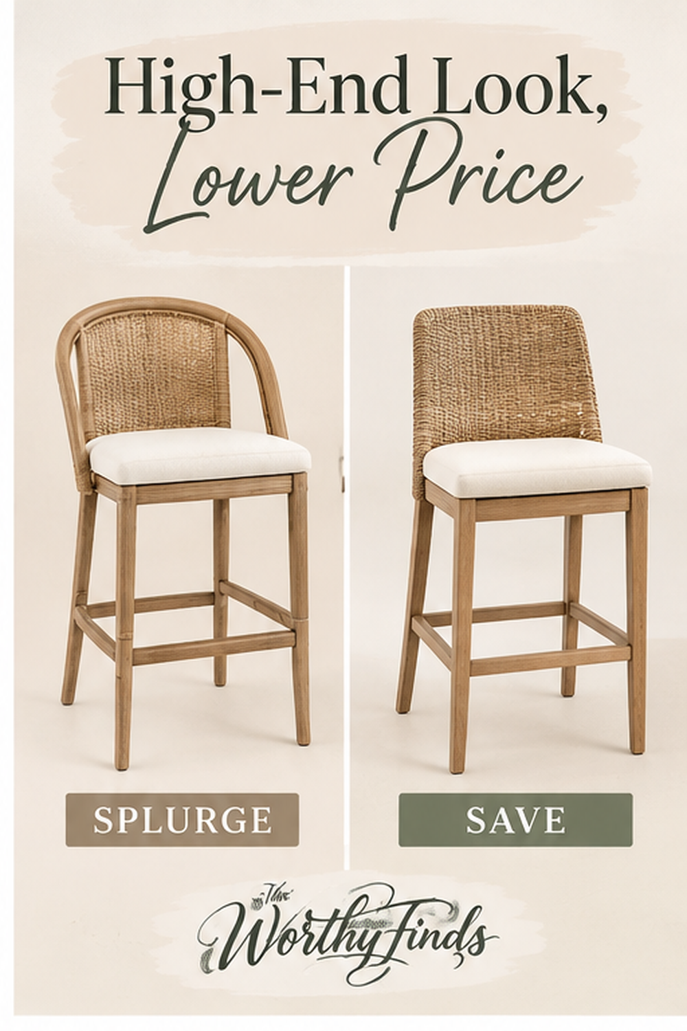 high end look lower price